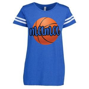 Basketball Mama Basketball Mom Of A Basketball Player Cool Gift Enza Ladies Jersey Football T-Shirt