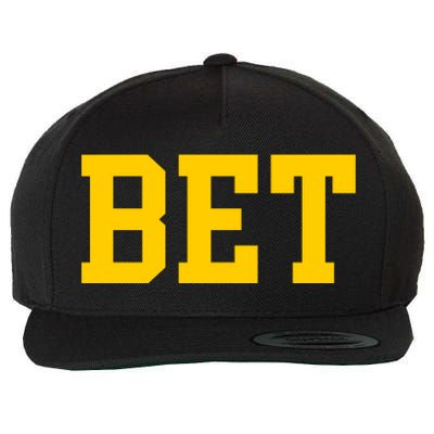 Bet Michigan Wool Snapback Cap