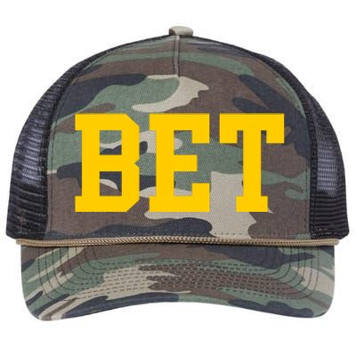 Bet Michigan Retro Rope Trucker Hat Cap