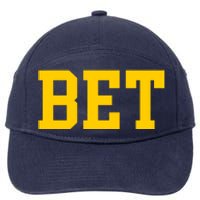 Bet Michigan 7-Panel Snapback Hat