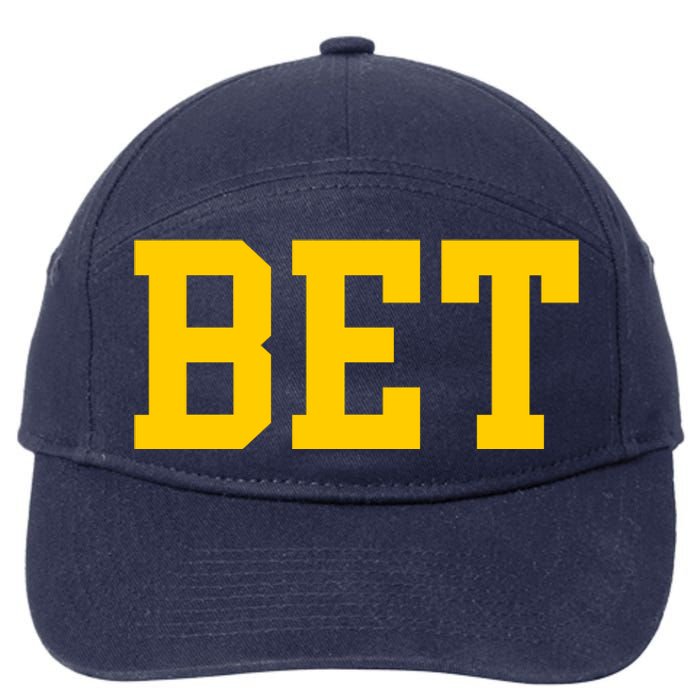 Bet Michigan 7-Panel Snapback Hat