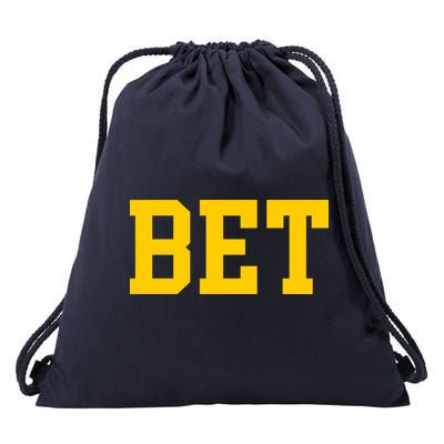 Bet Michigan Drawstring Bag