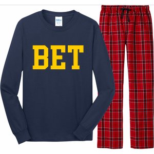 Bet Michigan Long Sleeve Pajama Set