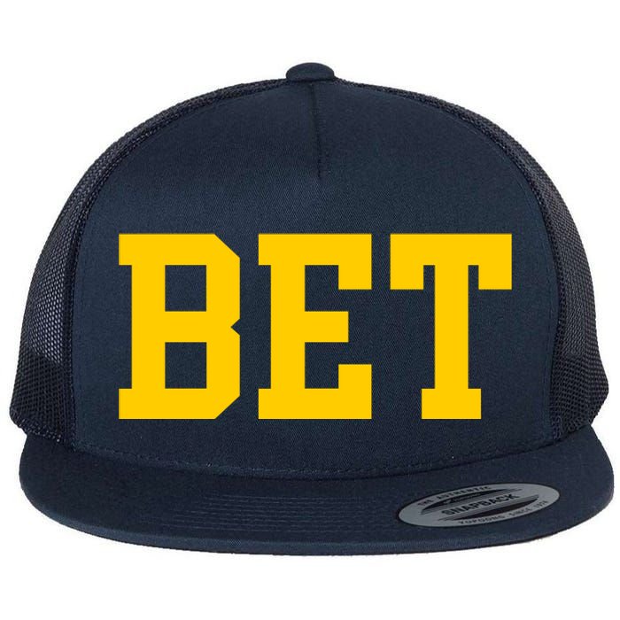 Bet Michigan Flat Bill Trucker Hat