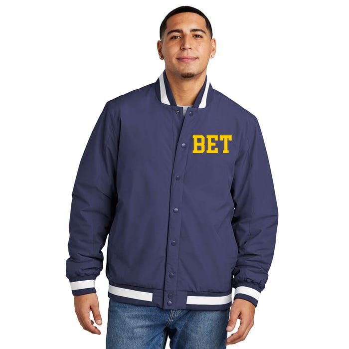 Bet Michigan Insulated Varsity Jacket