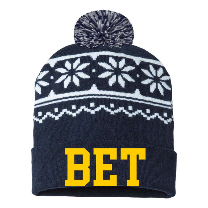 Bet Michigan USA-Made Snowflake Beanie