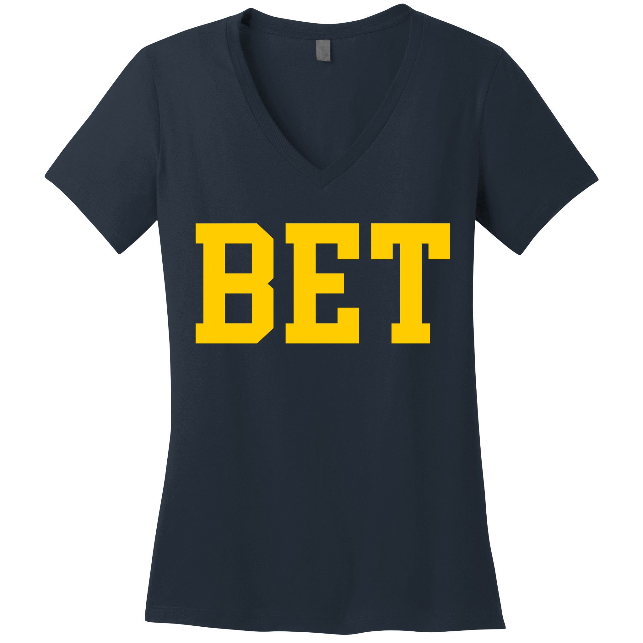 Bet Michigan Women's V-Neck T-Shirt