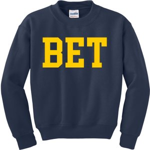 Bet Michigan Kids Sweatshirt