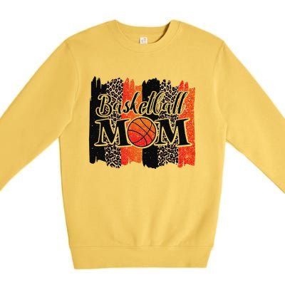 Basketball Mom Basketball Premium Crewneck Sweatshirt