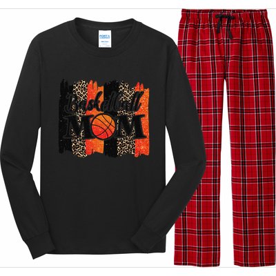 Basketball Mom Basketball Long Sleeve Pajama Set