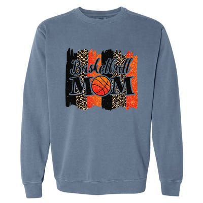 Basketball Mom Basketball Garment-Dyed Sweatshirt