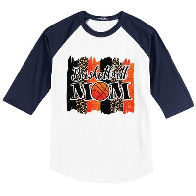 Basketball Mom Basketball Baseball Sleeve Shirt