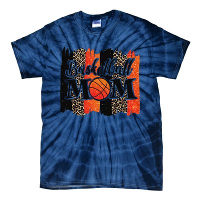 Basketball Mom Basketball Tie-Dye T-Shirt