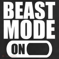 Beast Mode 11oz C Handle Ceramic Mug