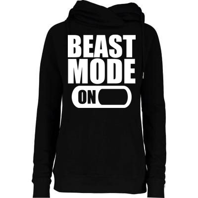 Beast Mode Womens Funnel Neck Pullover Hood
