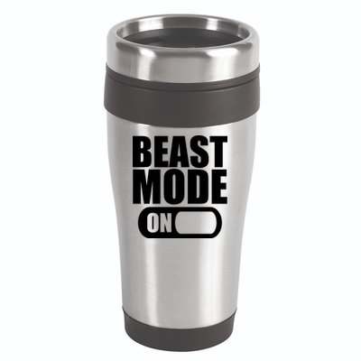 Beast Mode 16oz Travel Tumbler