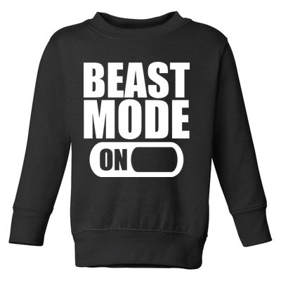 Beast Mode Toddler Sweatshirt