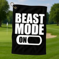 Beast Mode Golf Towel