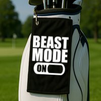 Beast Mode Golf Towel