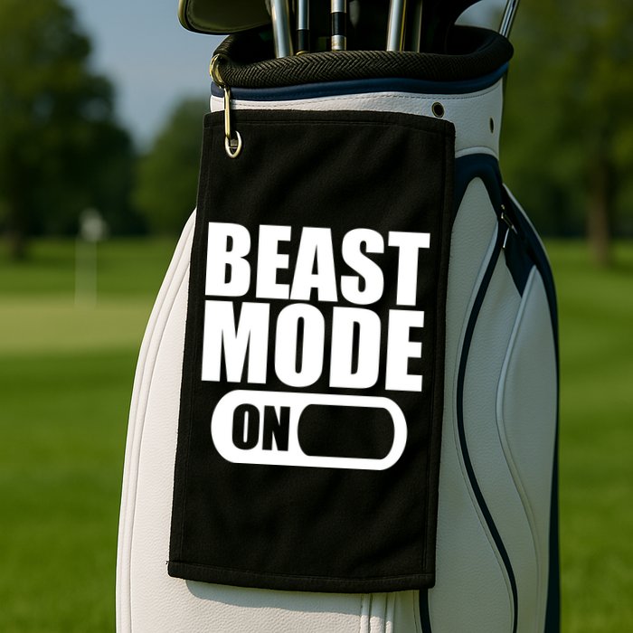 Beast Mode Golf Towel