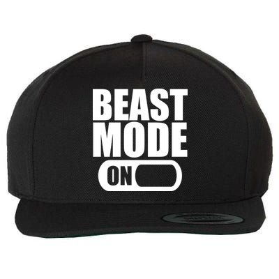 Beast Mode Wool Snapback Cap