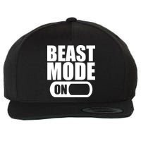 Beast Mode Wool Snapback Cap