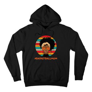 Basketball Mom Black  African American Afro Hoodie