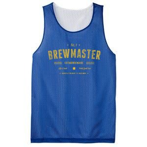 Brew Master Beer Brewing Homebrew Gift For Brewer Brewmaster Cool Gift Mesh Reversible Basketball Jersey Tank