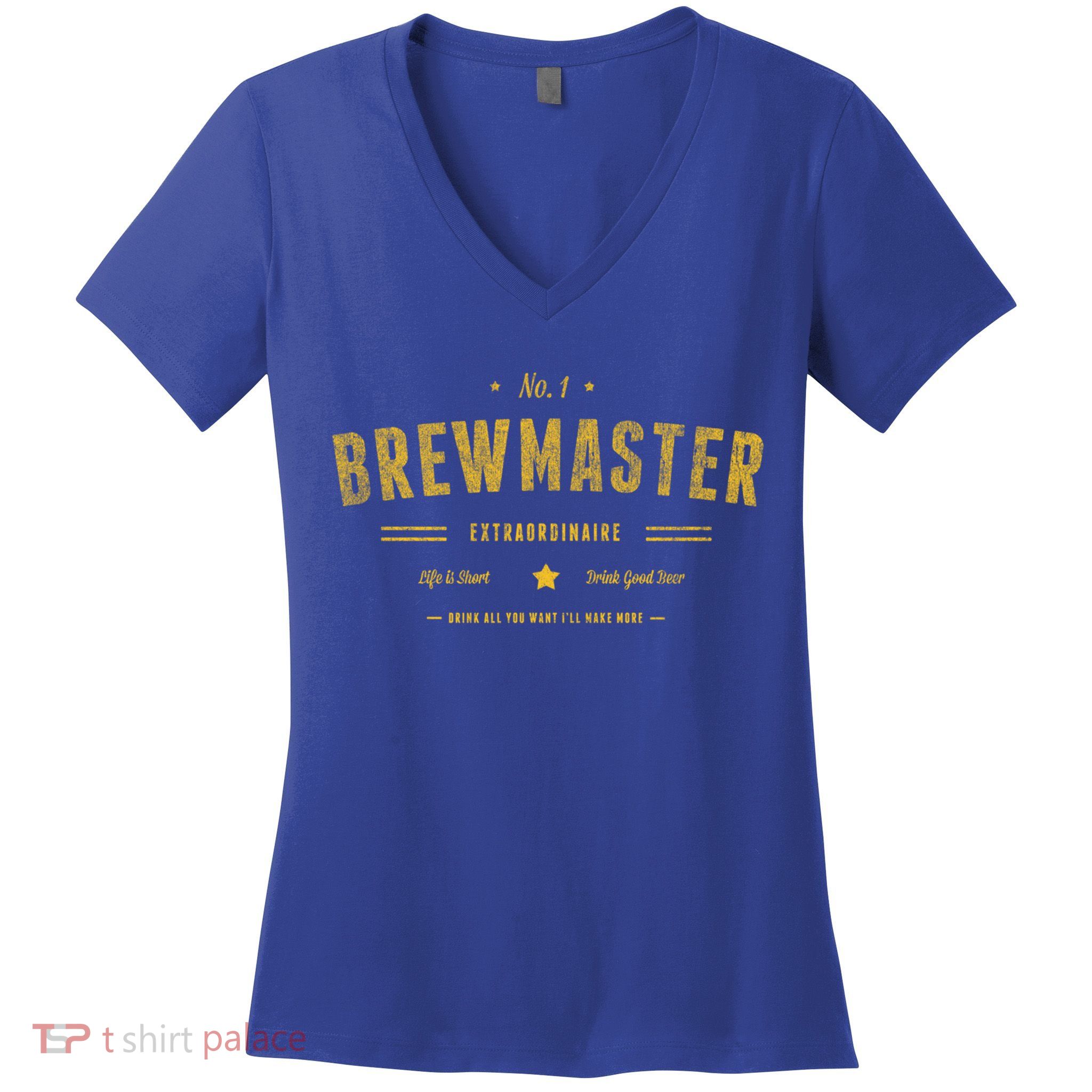 Brew Master Beer Brewing Homebrew Gift For Brewer Brewmaster Cool Gift Women's V-Neck T-Shirt
