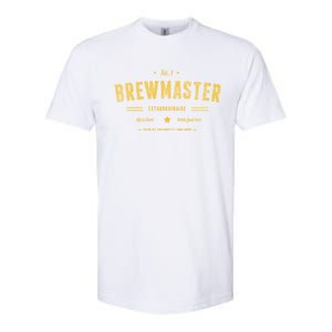 Brew Master Beer Brewing Homebrew Gift For Brewer Brewmaster Cool Gift Softstyle CVC T-Shirt