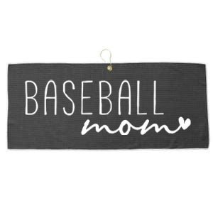 Baseball Mom Large Microfiber Waffle Golf Towel