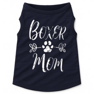 Boxer Mom Boxer Dog Lover Owner Funny Boxer Dog Mom Doggie Tank