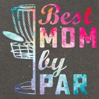 Best Mom By Par Disc Golf Frisbee Golfer Cool Cotton Canvas Backpack