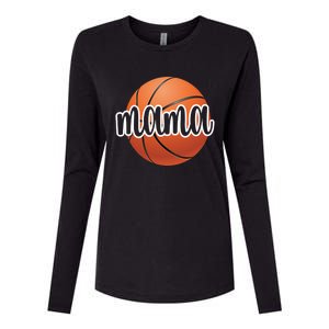 Basketball Mama Basketball Mom Of A Basketball Player Meaningful Gift Womens Cotton Relaxed Long Sleeve T-Shirt