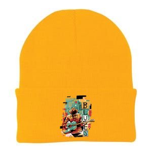 Blues Music Knit Cap Winter Beanie