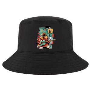 Blues Music Cool Comfort Performance Bucket Hat