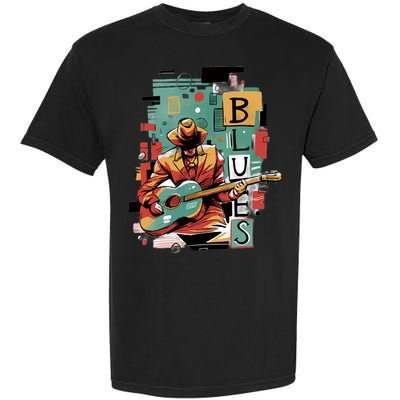 Blues Music Garment-Dyed Heavyweight T-Shirt
