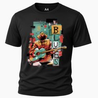 Blues Music Cooling Performance Crew T-Shirt