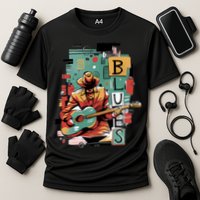 Blues Music Cooling Performance Crew T-Shirt