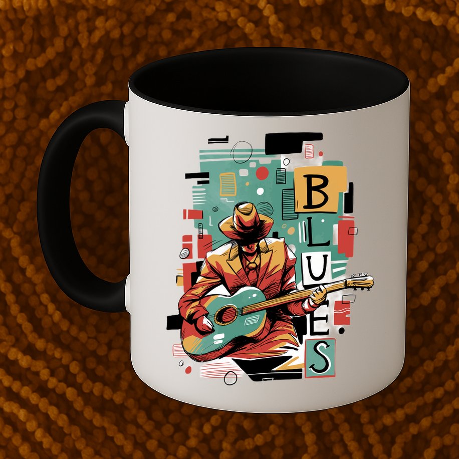 Blues Music Mug