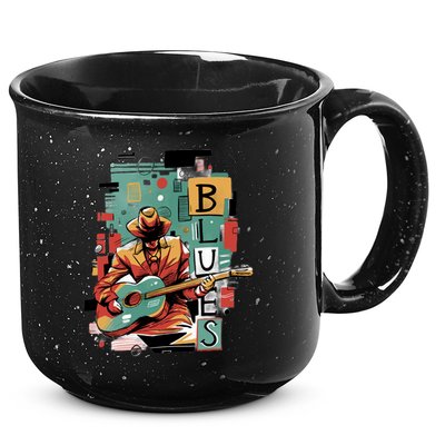 Blues Music 15oz Campfire Ceramic Mug