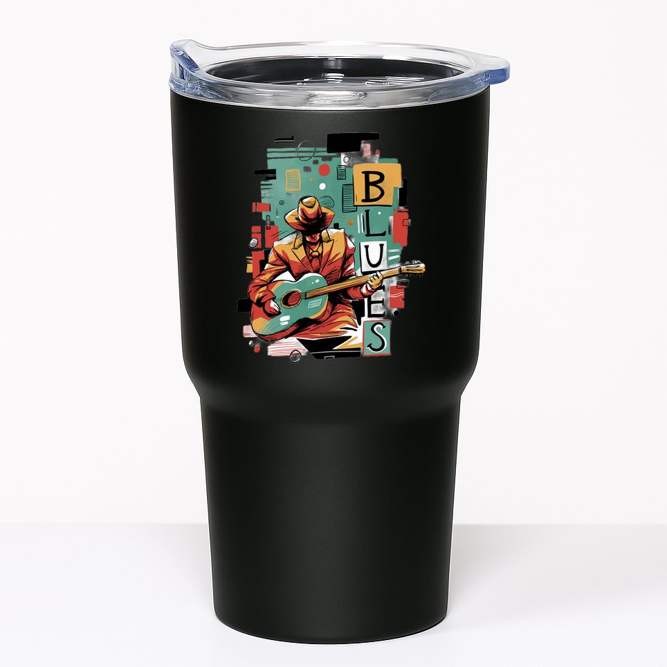 Blues Music Tumbler