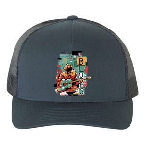 Blues Music Yupoong Adult 5-Panel Trucker Hat