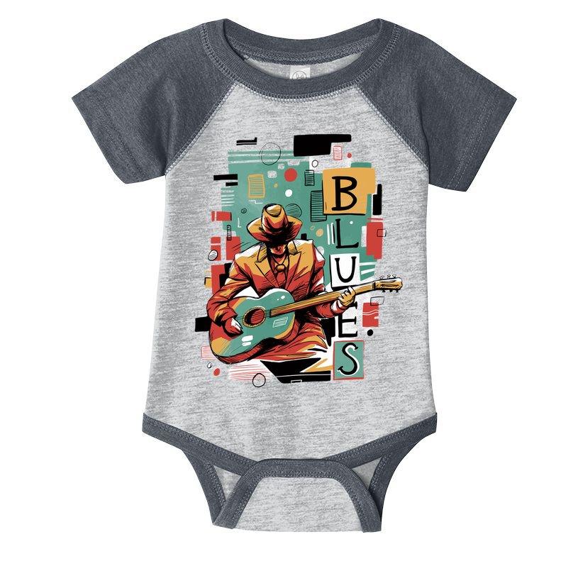 Blues Music Infant Baby Jersey Bodysuit