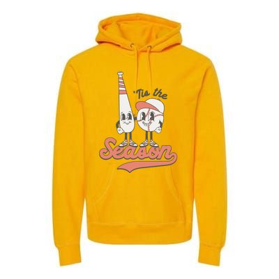 Baseball Mom Premium Hoodie