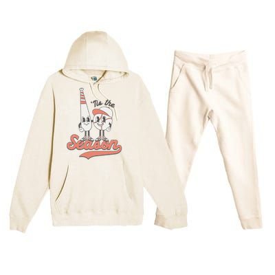 Baseball Mom Premium Hooded Sweatsuit Set