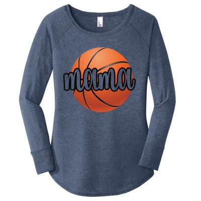 Basketball Mama Basketball Mom Of A Basketball Player Funny Gift Women's Perfect Tri Tunic Long Sleeve Shirt