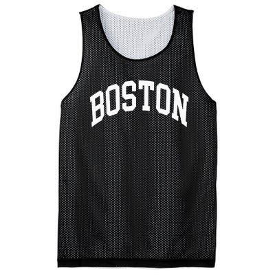 Boston Massachusetts Mesh Reversible Basketball Jersey Tank