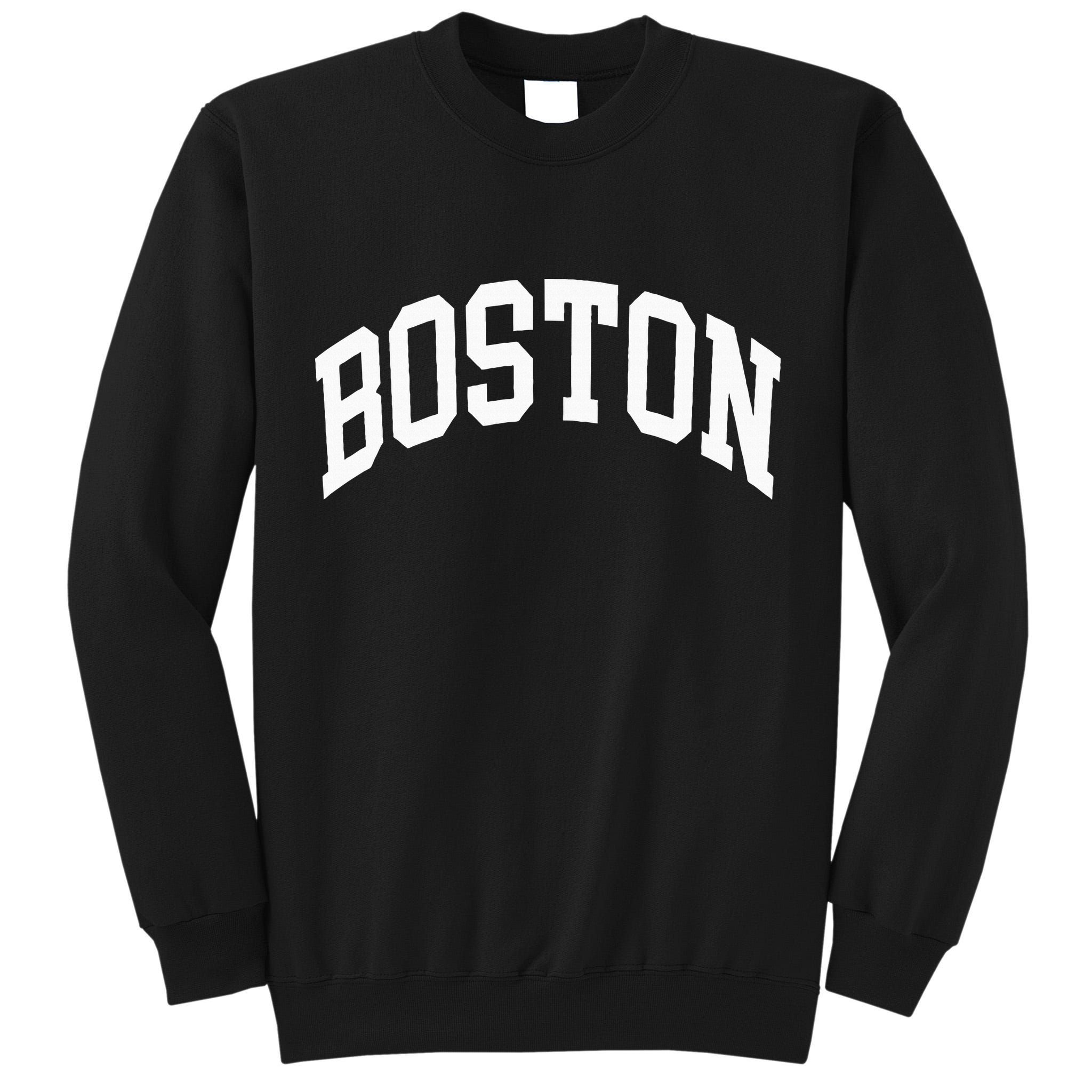 Boston Massachusetts Tall Sweatshirt