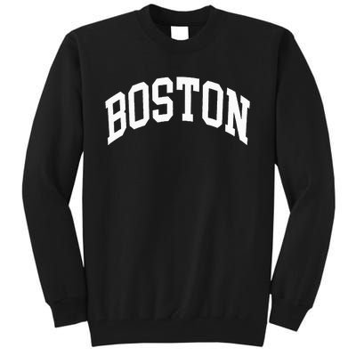 Boston Massachusetts Tall Sweatshirt